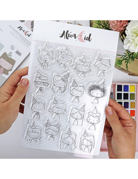 Sello 1Década de Alúa Cid