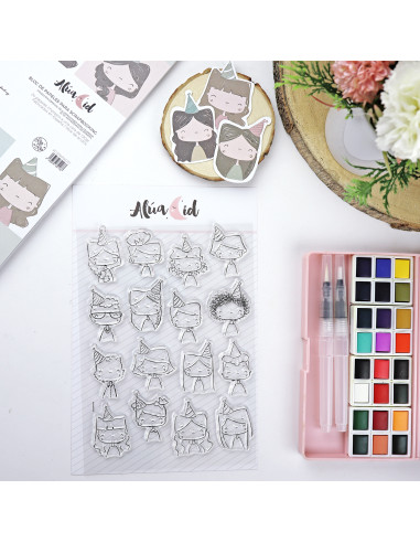 Sello 1Década de Alúa Cid