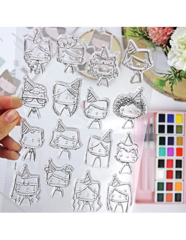 Sello 1Década de Alúa Cid