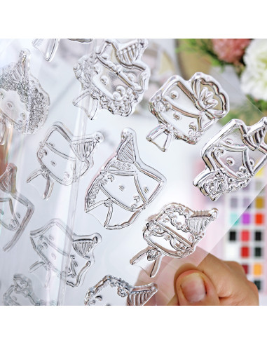 Sello 1Década de Alúa Cid