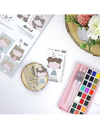 Sello Gracias x Tanto, 1Década de Alúa Cid