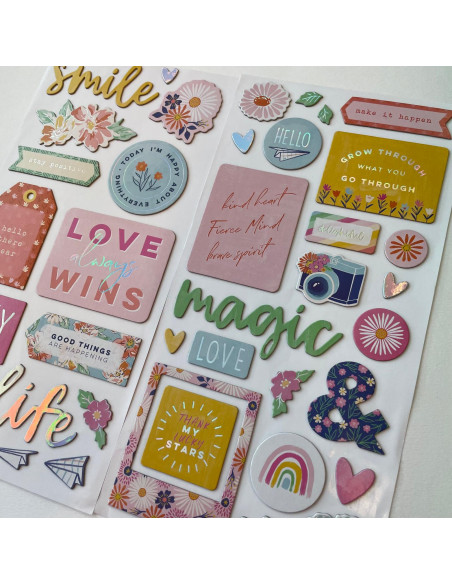 Thickers Chipboard Delightful