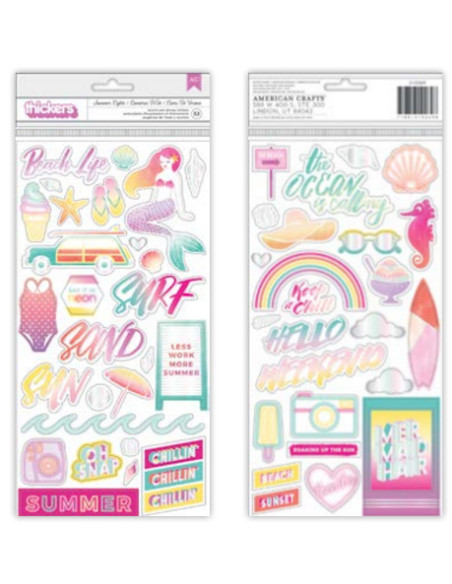 Thickers Chipboard Summer Lights