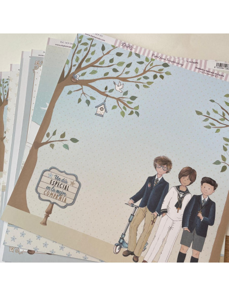 Kit 12x12" Comunión Niño de Dayka