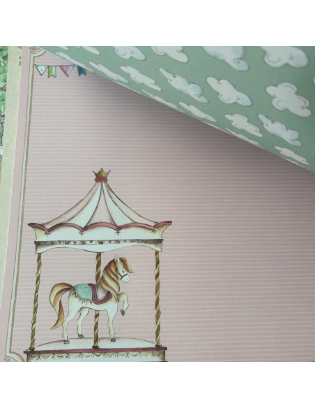 Kit 12x12" Fiesta ROSA de Dayka