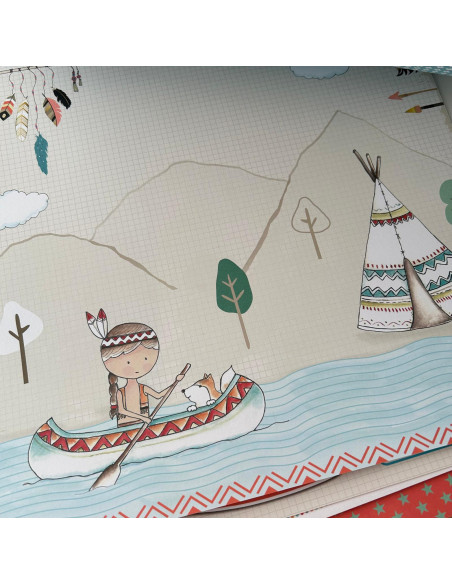 Kit 12x12" Fiesta AZUL de Dayka