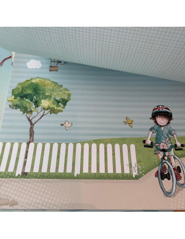 Kit 12x12" Fiesta AZUL de Dayka