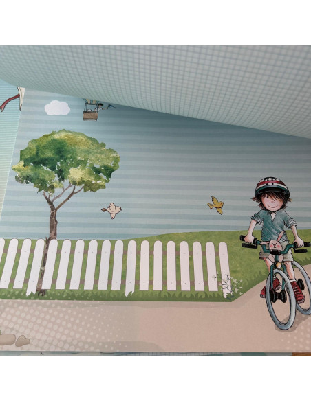 Kit 12x12" Fiesta AZUL de Dayka