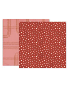 Papel por unidad Again & Again 3 de Pink Paislee