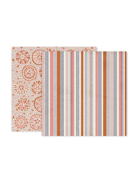 Papel por unidad Again & Again 10 de Pink Paislee