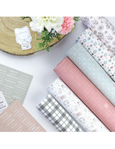 Papel Laminado Camelias Menos es nada de Alúa Cid 2