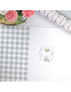Papel Laminado No olvidar, Menos es nada de Alúa Cid