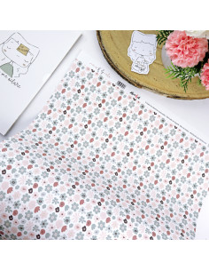 Papel Laminado Campo de Flores, Menos es nada de Alúa Cid