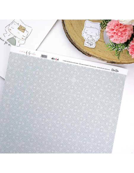 Papel Laminado Papel Pintado, Menos es nada de Alúa Cid