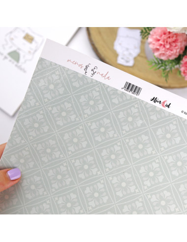 Papel Laminado Papel Pintado, Menos es nada de...