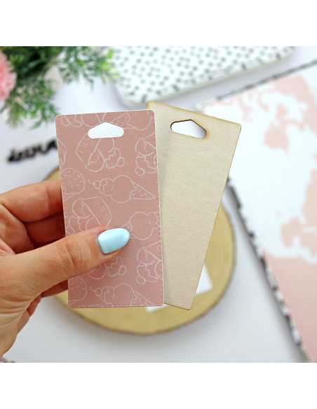 Troquelados contracolado blanco, Travel de Rita Rita