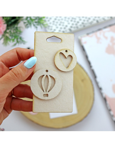 Troquelados contracolado blanco, Travel de Rita...