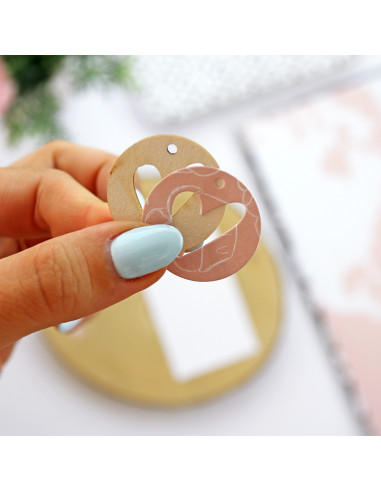 Troquelados contracolado blanco, Travel de Rita...