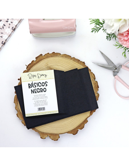 Set de tarjetas básicas Negro, Rita's Diary