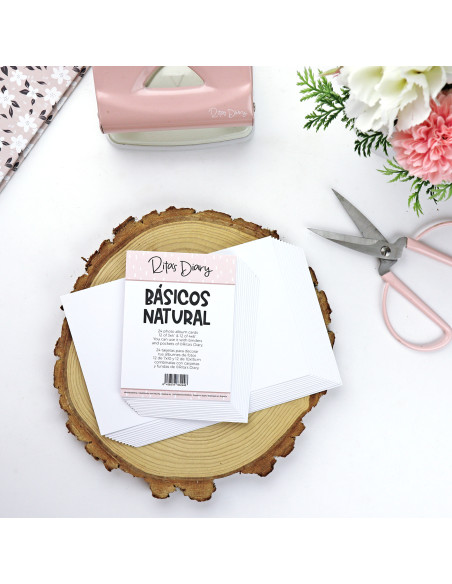 Set de tarjetas básicas Natural, Rita's Diary