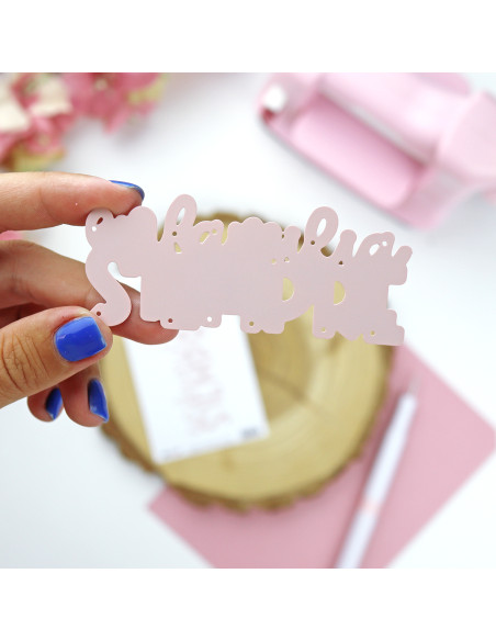 Set de troqueles "En Familia Siempre", Mazapán de Alúa Cid