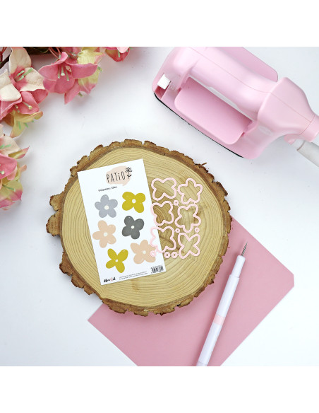 Set de troqueles Margaritas, Patio de Alúa Cid