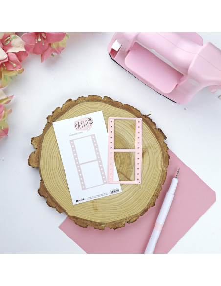 Set de troqueles mini film, Patio de Alúa Cid