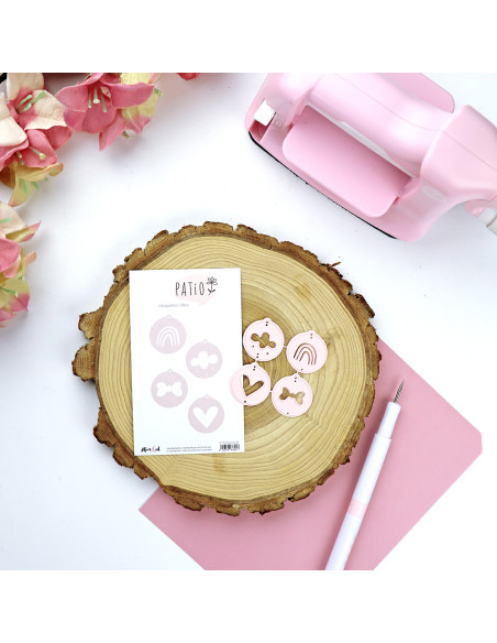 Set de troqueles Medallones de primavera, Patio de Alúa Cid