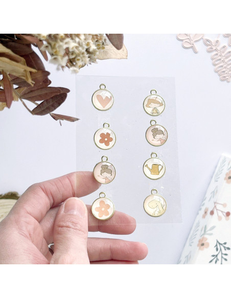 Charms metálicos Patio de Alúa Cid