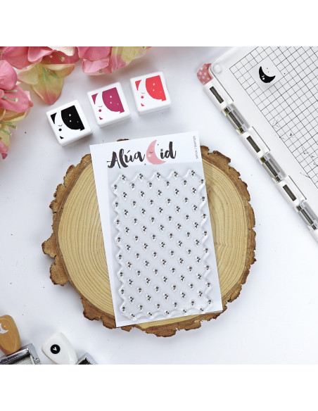 Sello Fondo margaritas, Patio de Alúa Cid