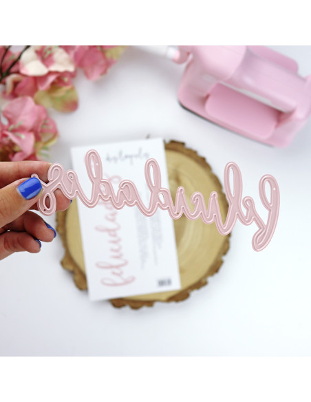 Troquel XL Felicidades, Pelele de Alúa Cid