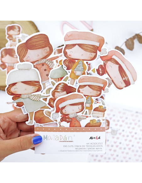 Set de troquelados Mazapán de Alúa Cid