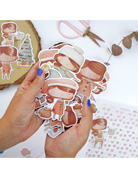 Set de troquelados Mazapán de Alúa Cid