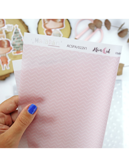 Kit papeles especiales Mazapán de Alúa Cid