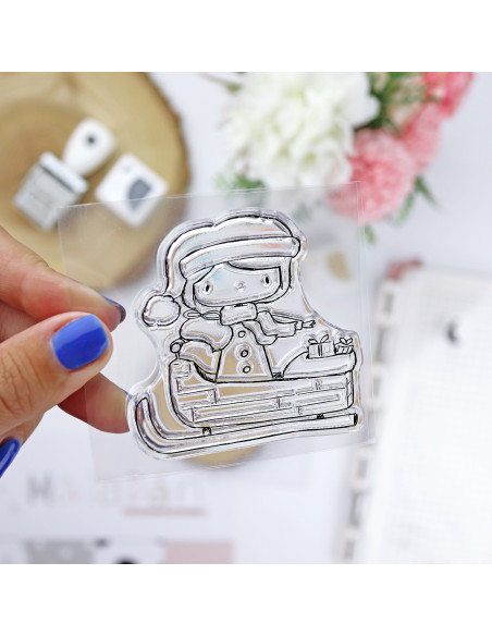 Sello Trineo Mazapán de Alúa Cid