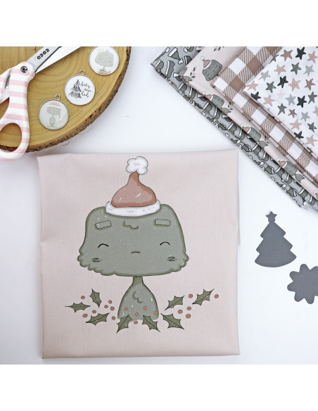 Panel de tela Corona, Dadivan de Alúa Cid