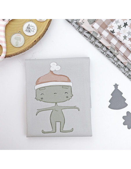 Panel de tela Feliz Dadivan!, Dadivan de Alúa Cid