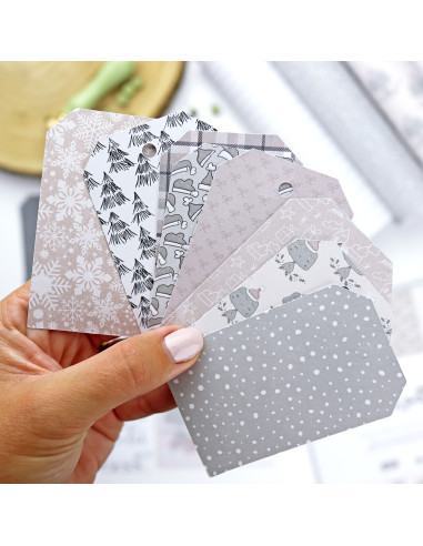 Set de Etiquetas Navideñas, Dadivan de Alúa Cid