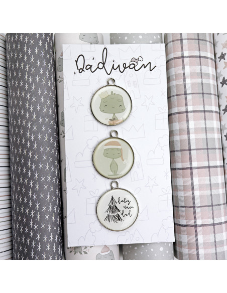 Charms metálicos Dadivan de Alúa Cid