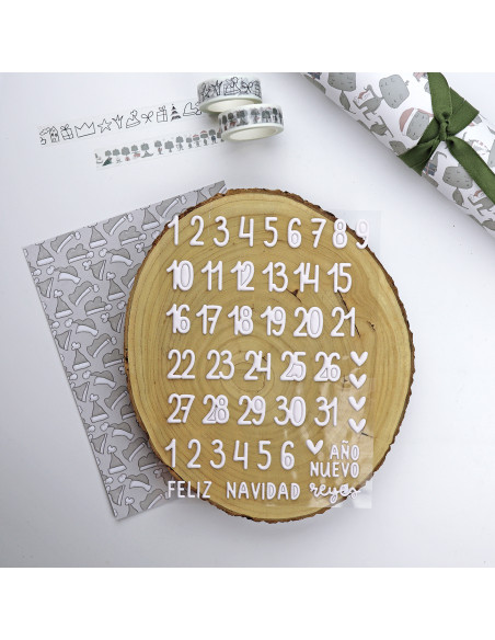 Pegatinas Puffy Adviento, Dadivan de Alúa Cid