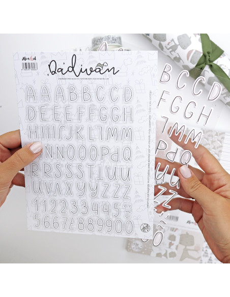 Pegatinas Puffy Abc Poe, Dadivan de Alúa Cid