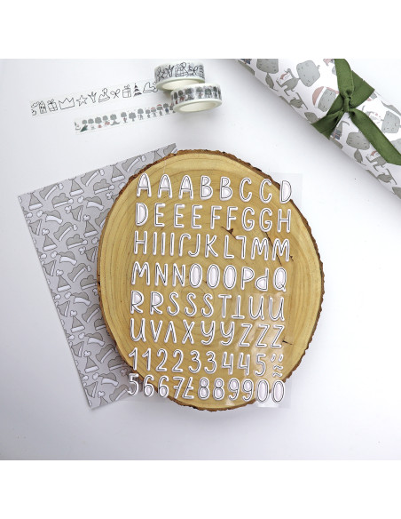 Pegatinas Puffy Abc Poe, Dadivan de Alúa Cid