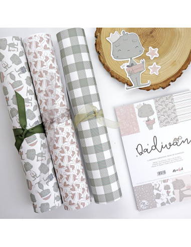 Papel Laminado Popurrí, Dadivan de Alúa Cid