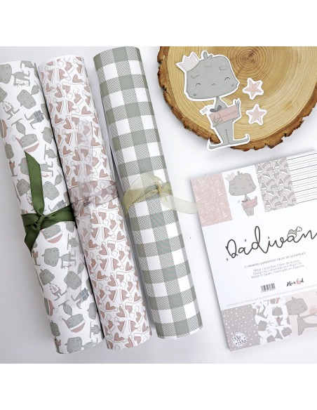 Papel Laminado Popurrí, Dadivan de Alúa Cid