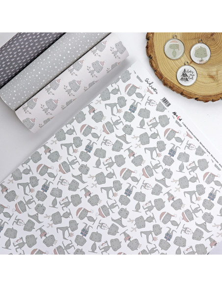 Papel Laminado Popurrí, Dadivan de Alúa Cid