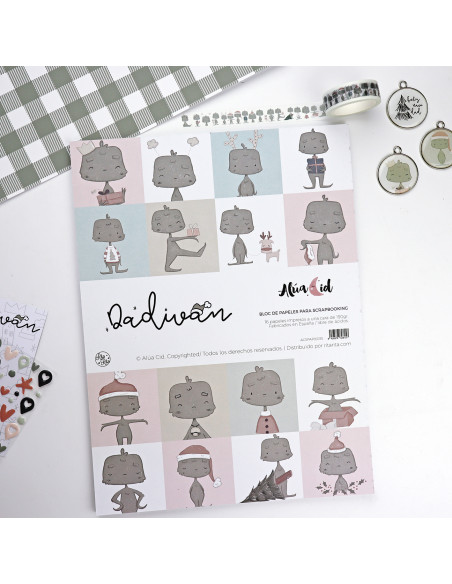 Bloc Ilustraciones Dadivan de Alúa Cid