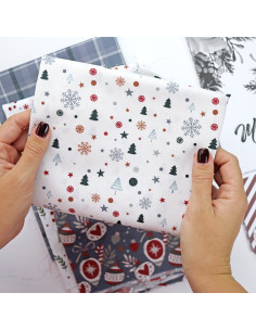 Tela Alpes, Mistletoe & Holly de Mamen Montero 2