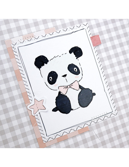 1,2,3 Taller! Álbum Bebé Rosa, Pequeño Panda de Alúa Cid