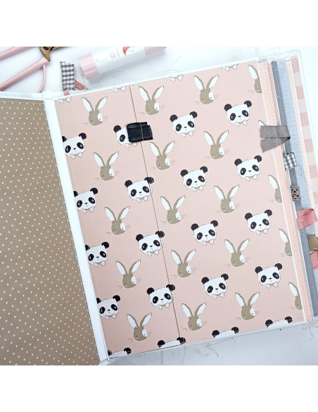 1,2,3 Taller! Álbum Bebé Rosa, Pequeño Panda de Alúa Cid