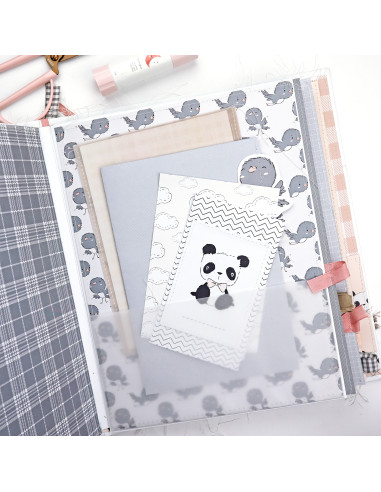 1,2,3 Taller! Álbum Bebé Rosa, Pequeño Panda de...